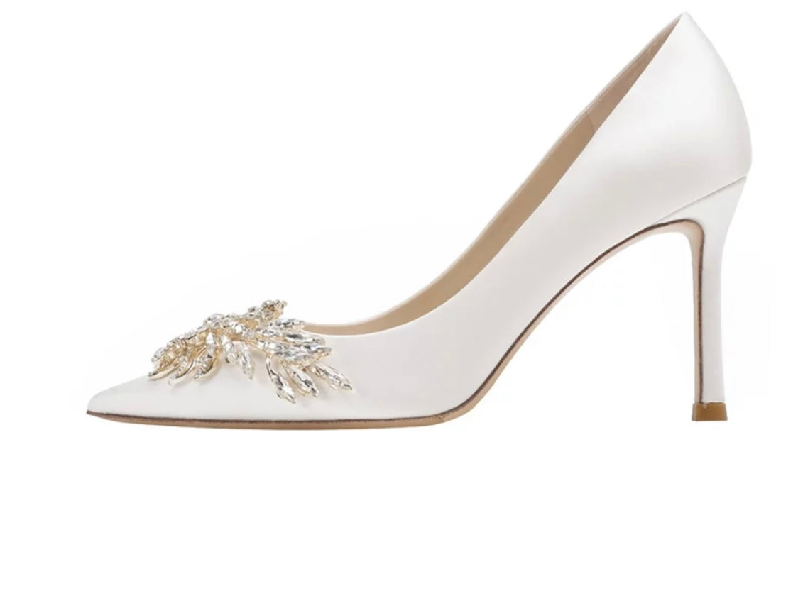 Medida 8 Zapatos de Novia. Wedding shoes.