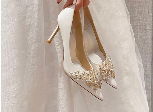 Medida 8 Zapatos de Novia. Wedding shoes.